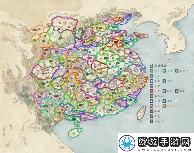 “三国全面战争”朝廷势力