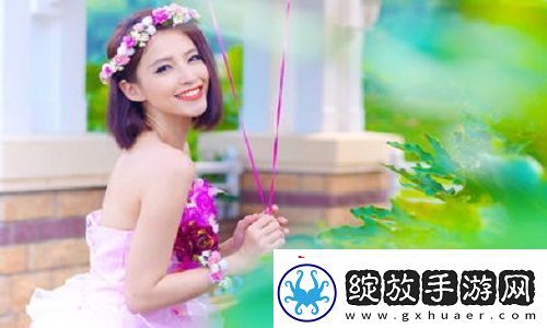 父亲有力挺送女儿的花园