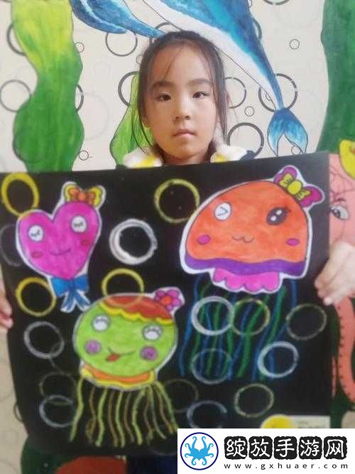 幼儿张婉莹作业：有趣的绘画作品