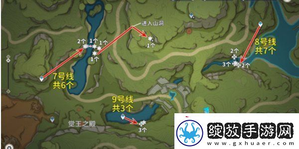 原神劫波莲采集位置分享