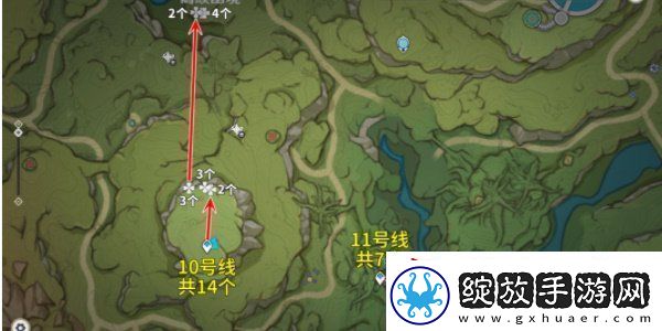 原神劫波莲采集位置分享