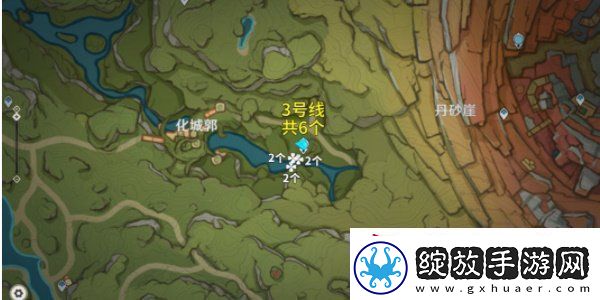 原神劫波莲采集位置分享