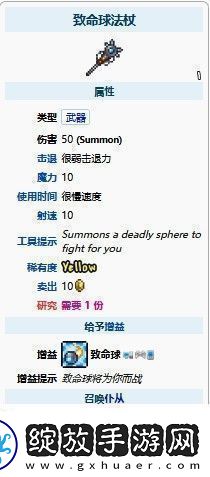 泰拉瑞亚肉山后的召唤师装备与制作方法是什么