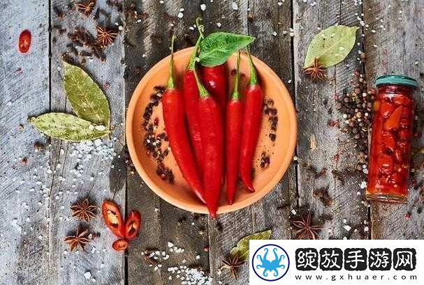 成品大香伊煮和小辣椒的烹饪及调味用途