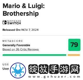 马力欧＆路易吉RPG兄弟齐航媒体评分解禁IGN5分