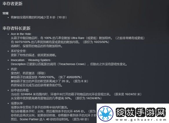 黎明杀机史诗重大更新