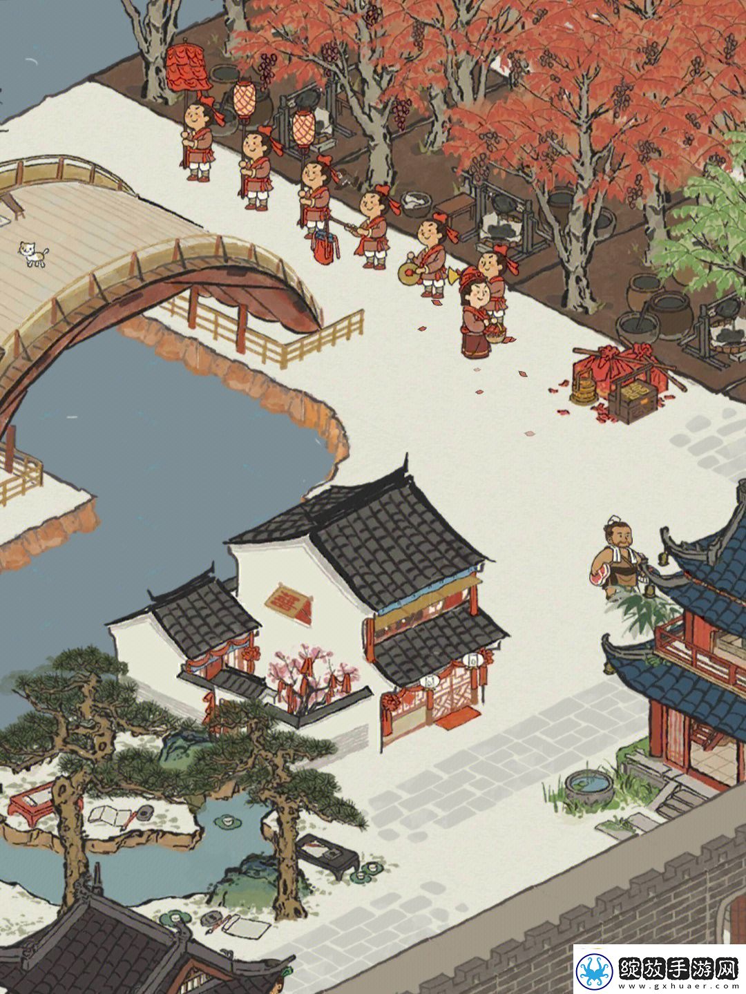 江南百景图婚礼画池预览