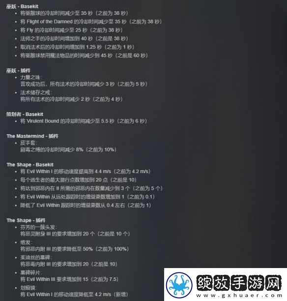 黎明杀机史诗重大更新