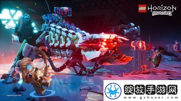 乐高地平线大冒险开发中使用真正的乐高积木制作