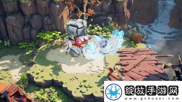 乐高地平线大冒险开发中使用真正的乐高积木制作