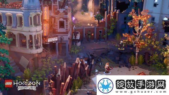 乐高地平线大冒险开发中使用真正的乐高积木制作