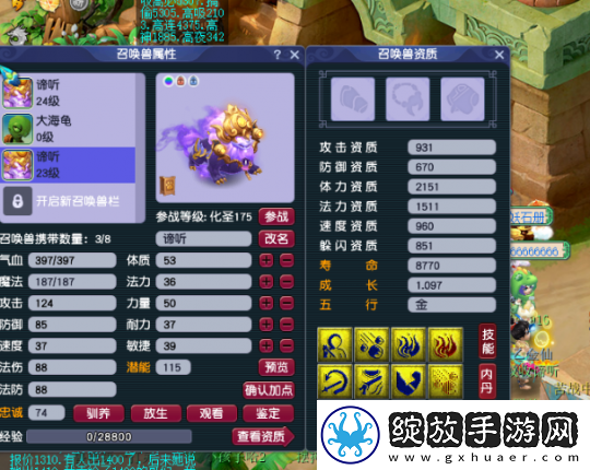 梦幻西游潘总一条龙打造服战谛听