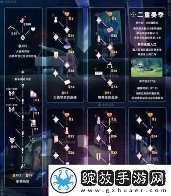 光遇坠落之光全收集攻略