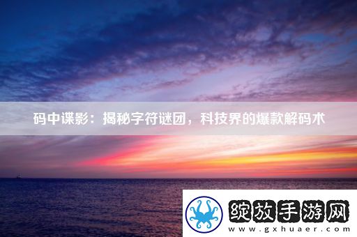 码中谍影