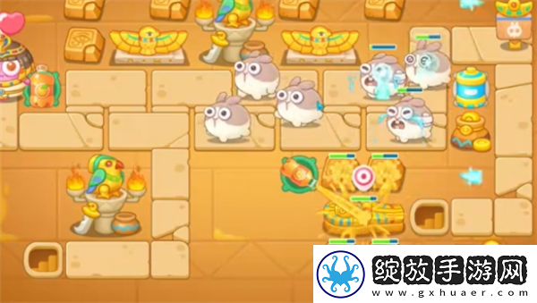 保卫萝卜4法老归来第12关图文攻略