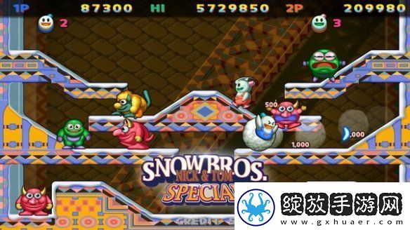 经典游戏雪人兄弟特别