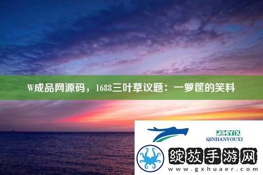 W成品网源码1688三叶草议题