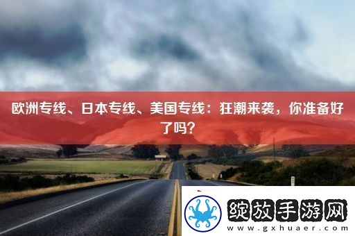 欧洲专线、日本专线、美国专线