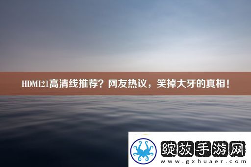 HDMI21高清线推荐网友热议笑掉大牙的真相！