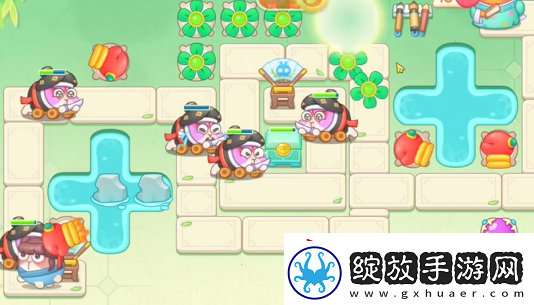 保卫萝卜4梁波波与祝秋秋第七关怎么过