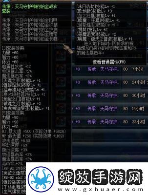 DNF传承系列物品
