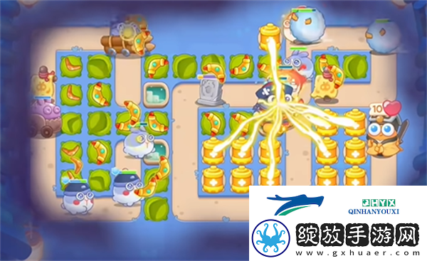 保卫萝卜4万圣奇妙夜第20关怎么过