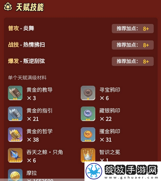 原神辛炎武器圣遗物推荐