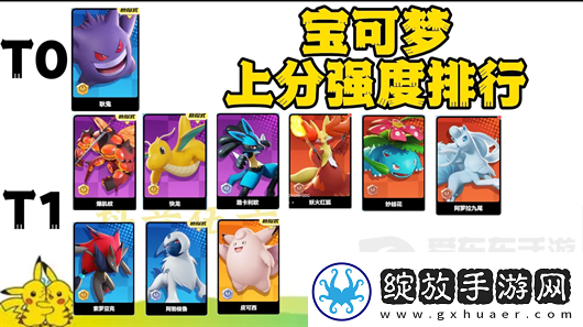 宝可梦大集结强度排名是什么