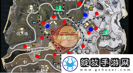 和平精英地铁逃生冰河禁区神秘打野点在哪