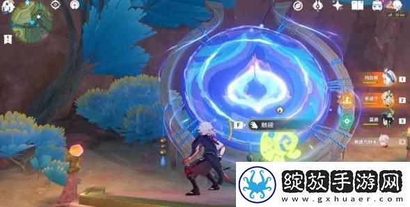 原神烟谜主3个触摸门在哪