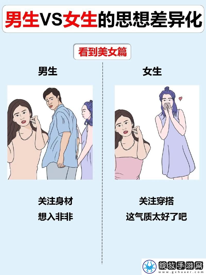 男生和女生差异