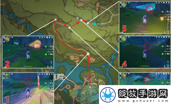 原神隐众游园南礼券在哪里收集
