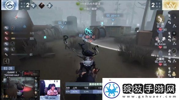 群狼呼啸！Wolves战队磨牙利爪**连捷——第五人格2024秋季赛第八周赛报发布