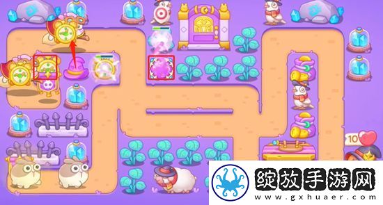 保卫萝卜4阿波与魔法宝藏第69关如何通关