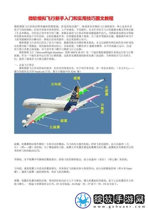 微软飞行模拟新手操作指南