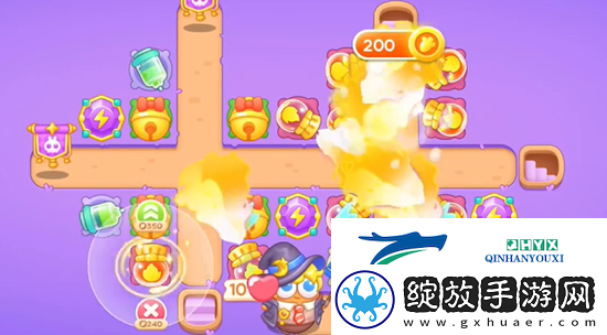 保卫萝卜4阿波与魔法宝藏第57关通关攻略