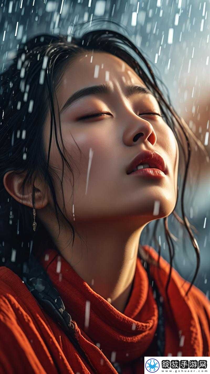 美女落泪咬铁球