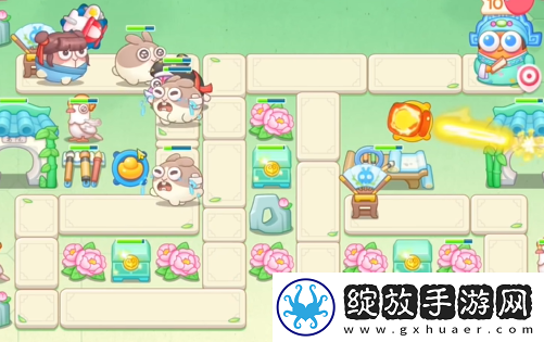 保卫萝卜4梁波波与祝秋秋第一关怎么过