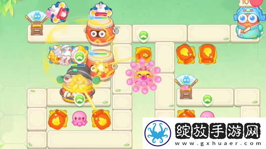 保卫萝卜4梁波波与祝秋秋第一关怎么过