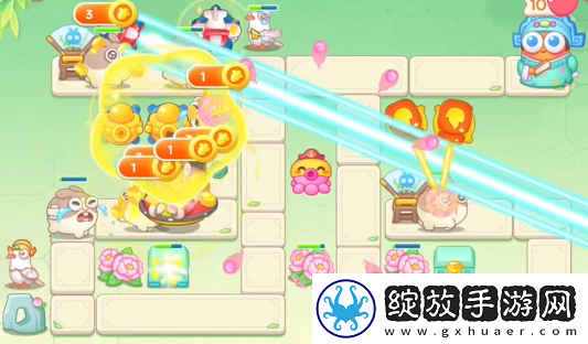 保卫萝卜4梁波波与祝秋秋第一关怎么过