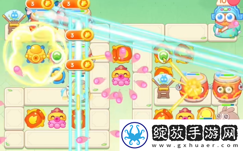 保卫萝卜4梁波波与祝秋秋第一关怎么过