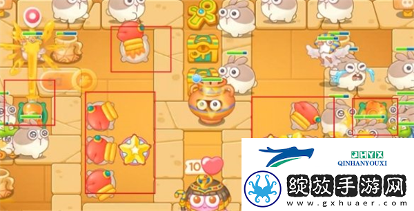 保卫萝卜4法老归来第73关怎么过