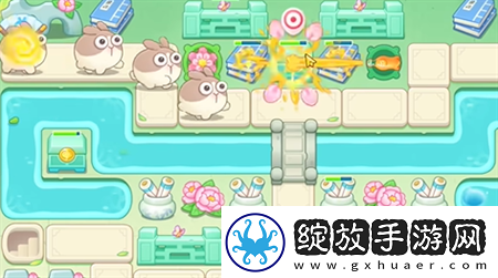 保卫萝卜4梁波波与祝秋秋第12关过关攻略