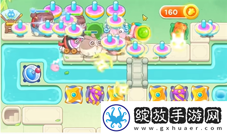 保卫萝卜4梁波波与祝秋秋第12关过关攻略