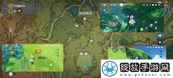 原神4.1版本劫波莲高效采集路线