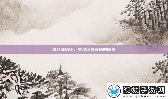 设计师访谈