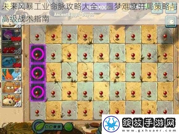 未来风暴工业命脉攻略大全