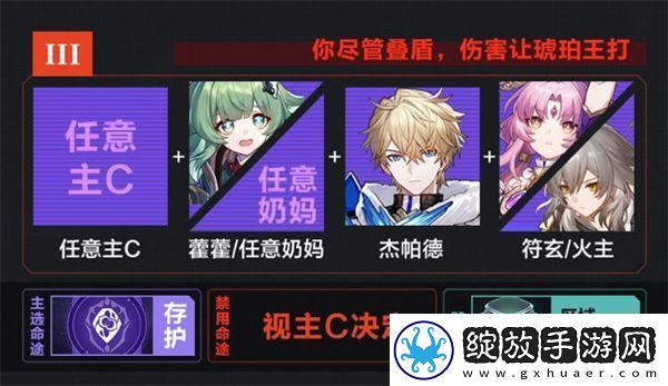 星穹铁道黄金与机械技能树挂机阵容有哪些