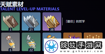 原神蓝砚突破材料
