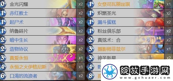 炉石传说决战荒芜之地奇迹牧卡组搭配一览